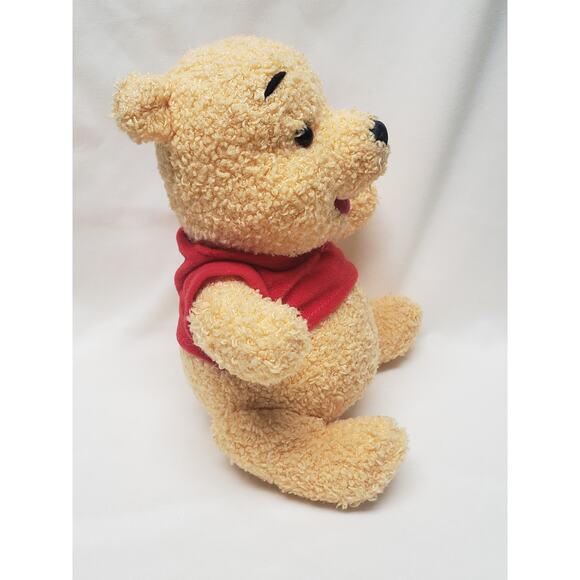 Vintage Disney Winnie The Pooh Signing Plush Toy With Movable Joints - Picture 3 of 9